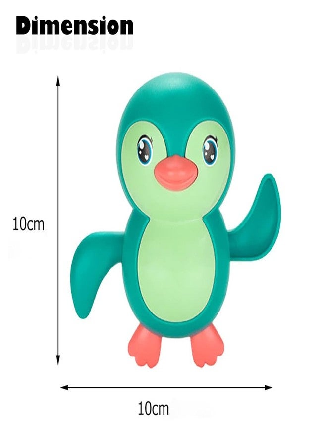 BLISSBORN Cute Swimming Bath Penguin for Baby Kid , Bath Toys for Toddlers & Kids ,Floating Bath Animal Penguin- Multicolour ( Pack of 1 ) - Image 3